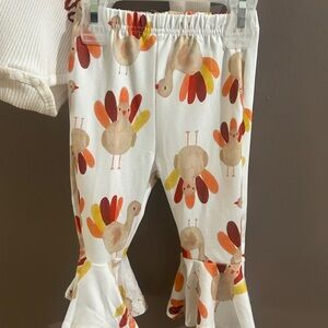 Turkey pants. Size 70. 6-12 months. Bell bottom pants